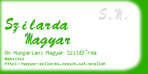 szilarda magyar business card